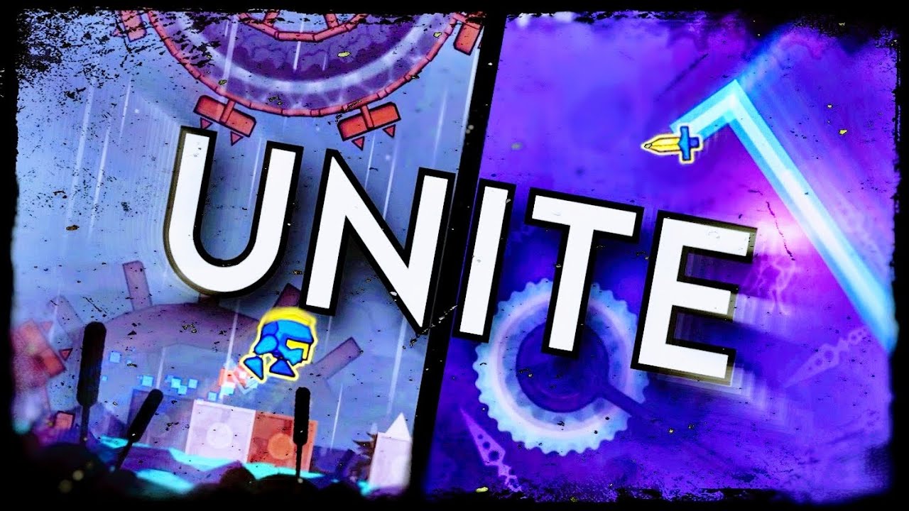 Unite (easy demon) By SomeRandomCow (me) | Geometry Dash