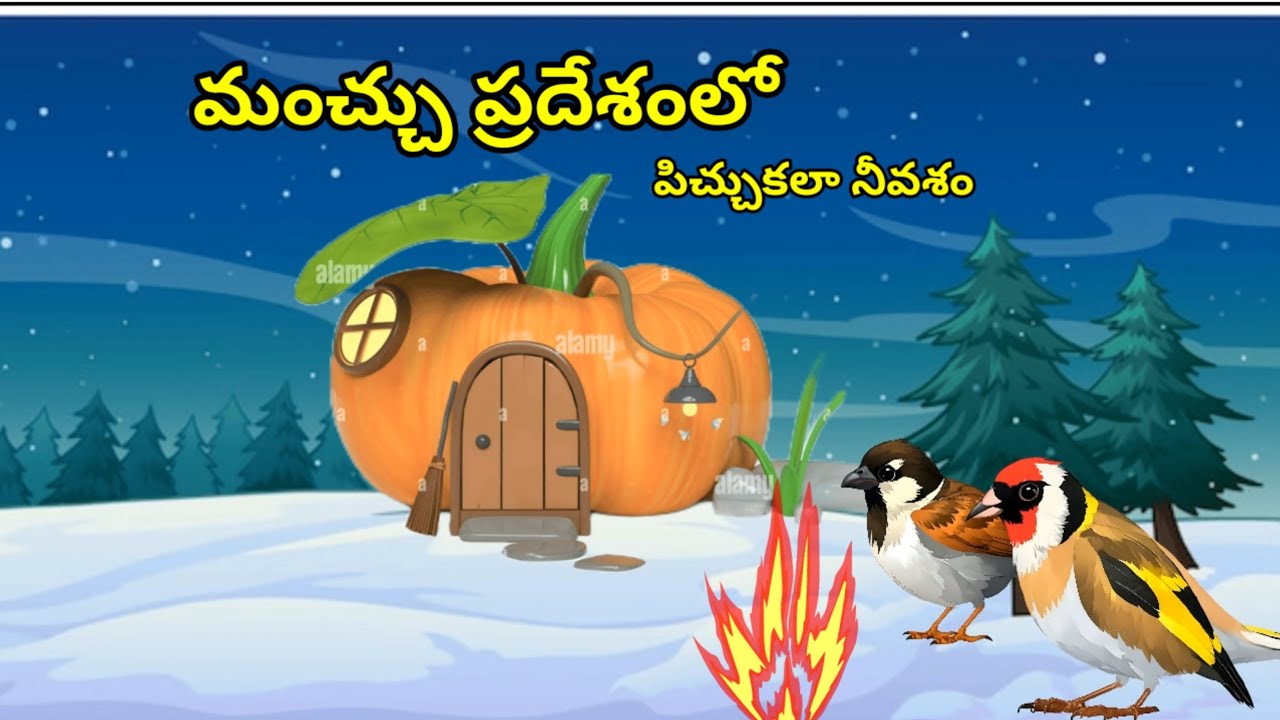 మంచ్చు ప్రదేశంలో పిచ్చుక ఇల్లు. గెద్ద ప్రాణం కాపాడిన పిచ్చుక. Manchuu pradhesamlo ellu. 💪🔥
