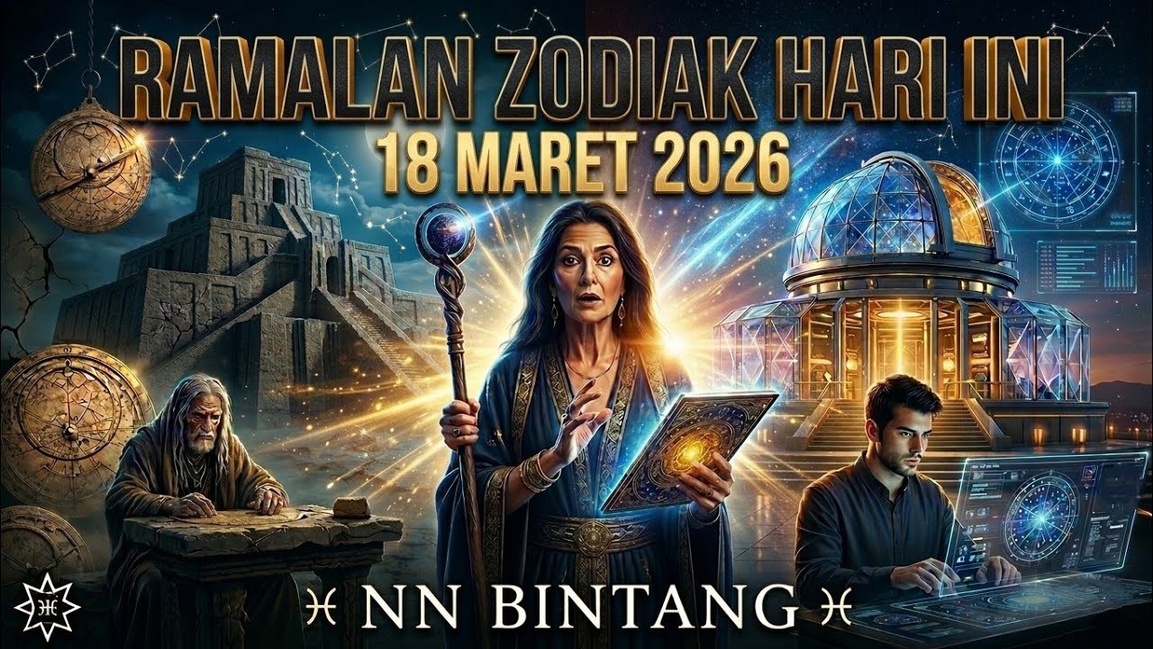 RAMALAN ZODIAK HARI INI 18 MARET 2026