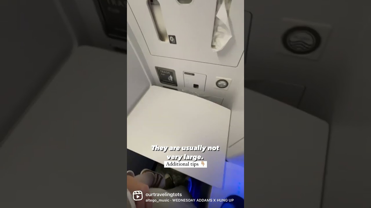 How to Change a Diaper on an Airplane