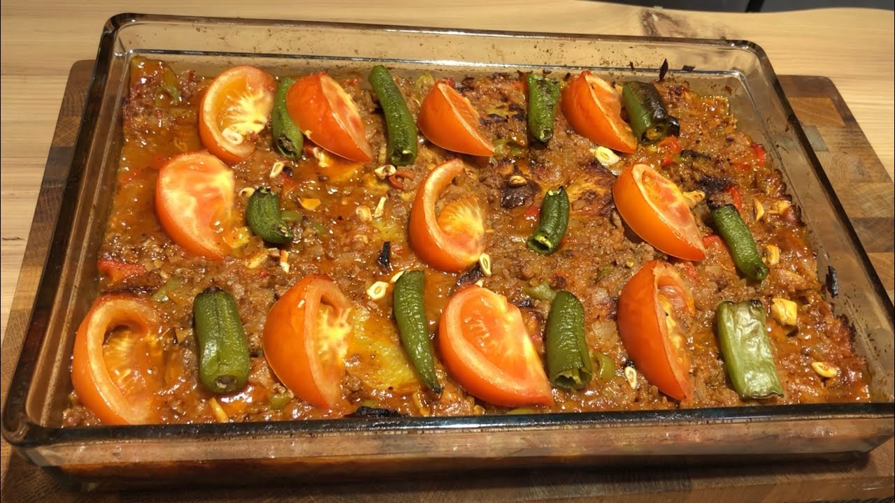 LEZZET GARANTİLİ  😋FIRINDA PATATES MUSAKKA