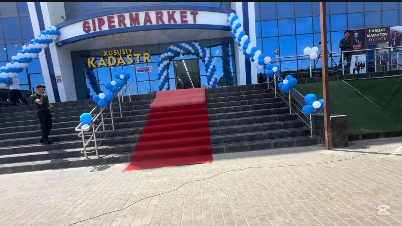 Tortkol giper marketi ochikish marosimi 09.05.2025😊😊