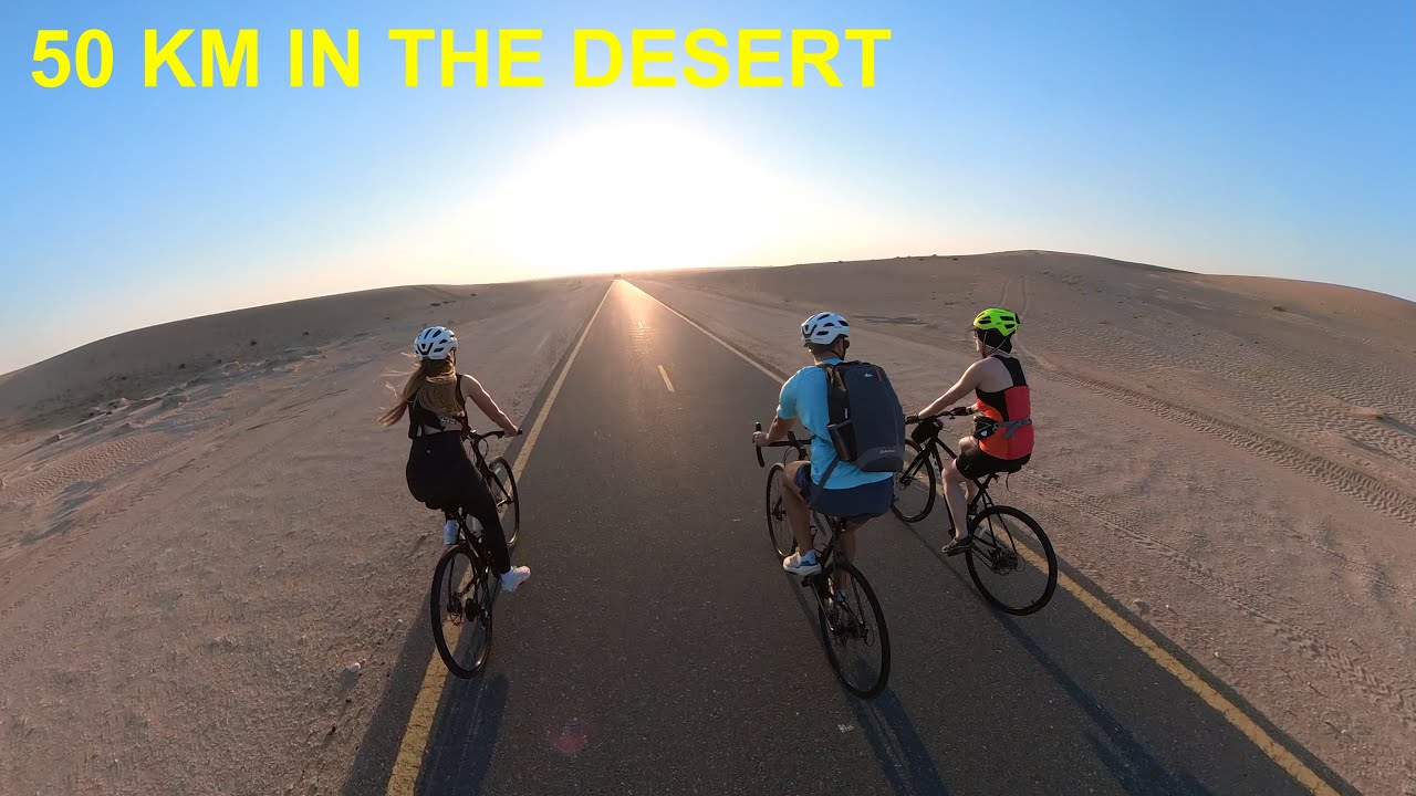 Dubai Desert Cycle Video