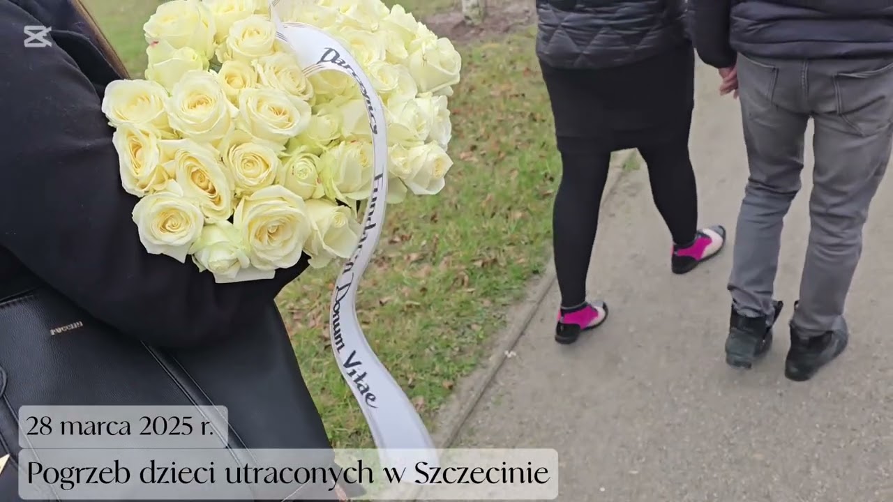 Relacja z pogrzebu dzieci utraconych w Szczecinie