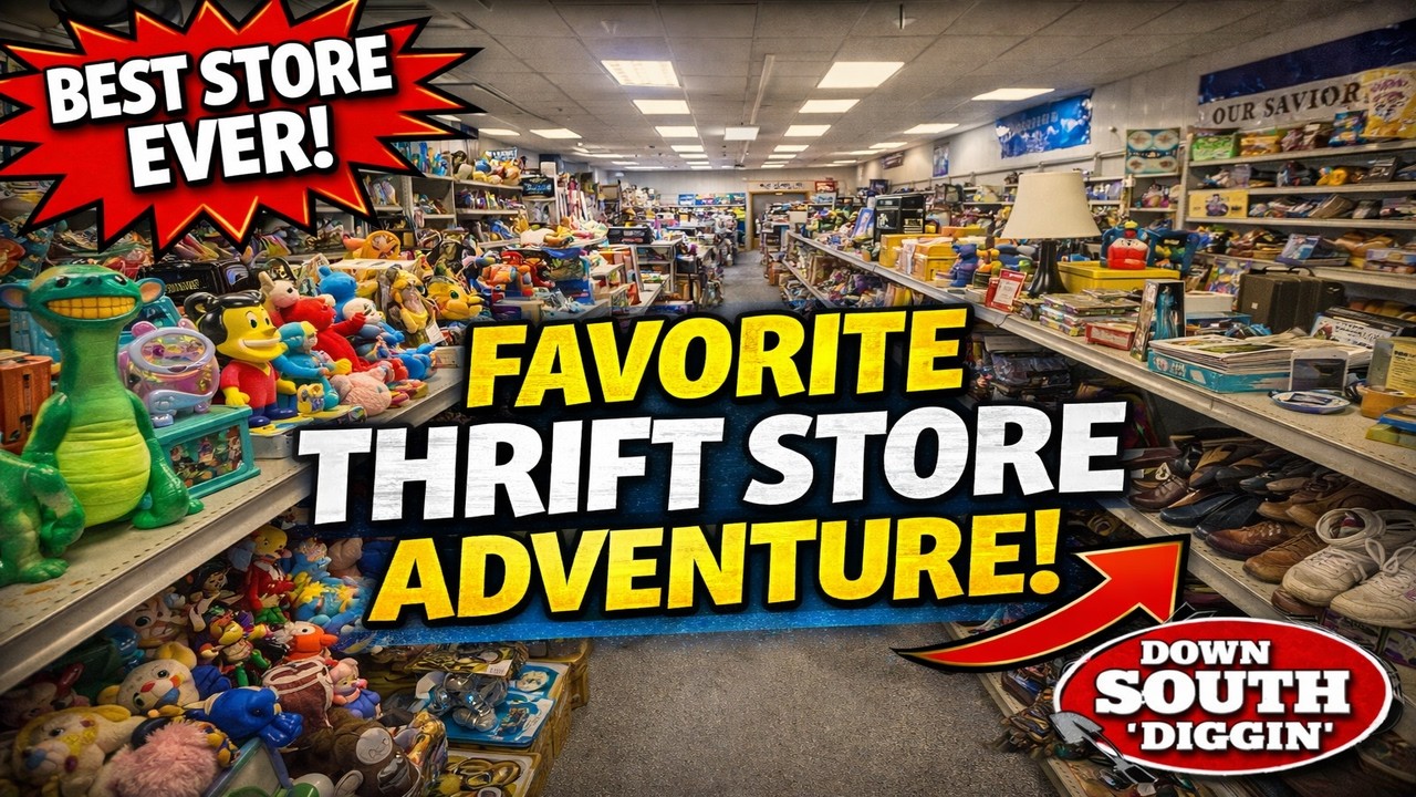 Come with us to our favorite Thrift Store!