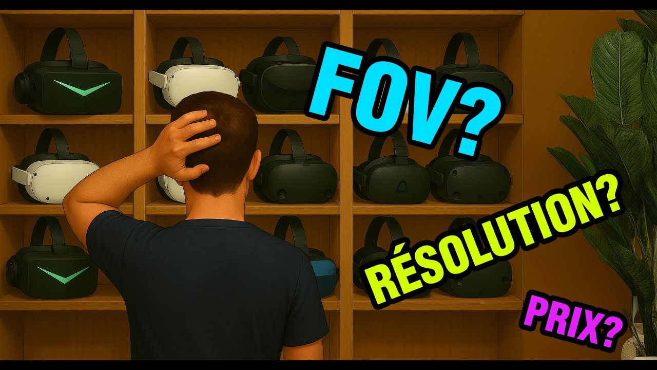 CHOISIR SON CASQUE VR EN 2025 ? FOV ? RESOLUTION ? (Pimax SUPER & LIGHT - Quest 3 - Beyon2 - Reverb)