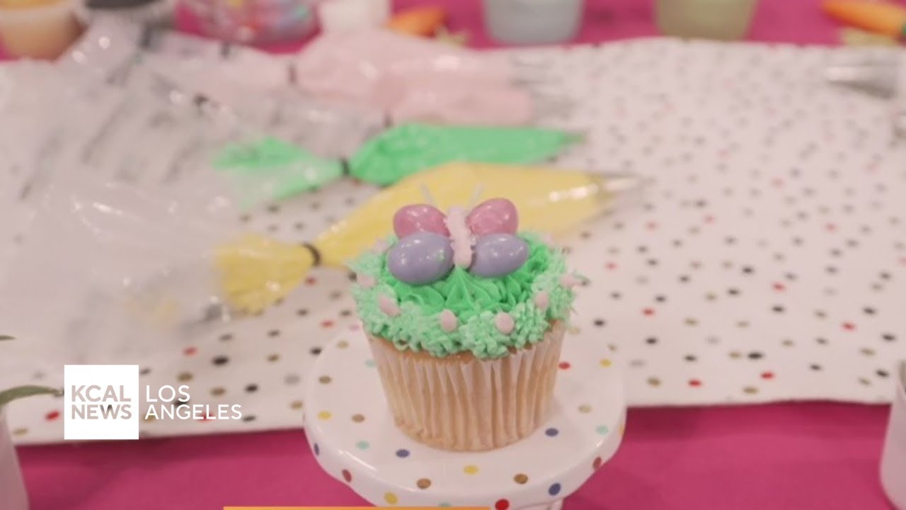 How to make fun decorations for your spring cupcakes
