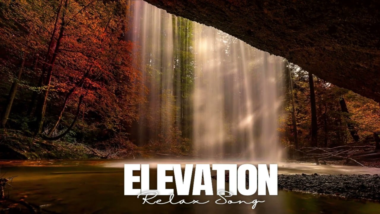 Soft relaxing piano in a cave with water particles meditation