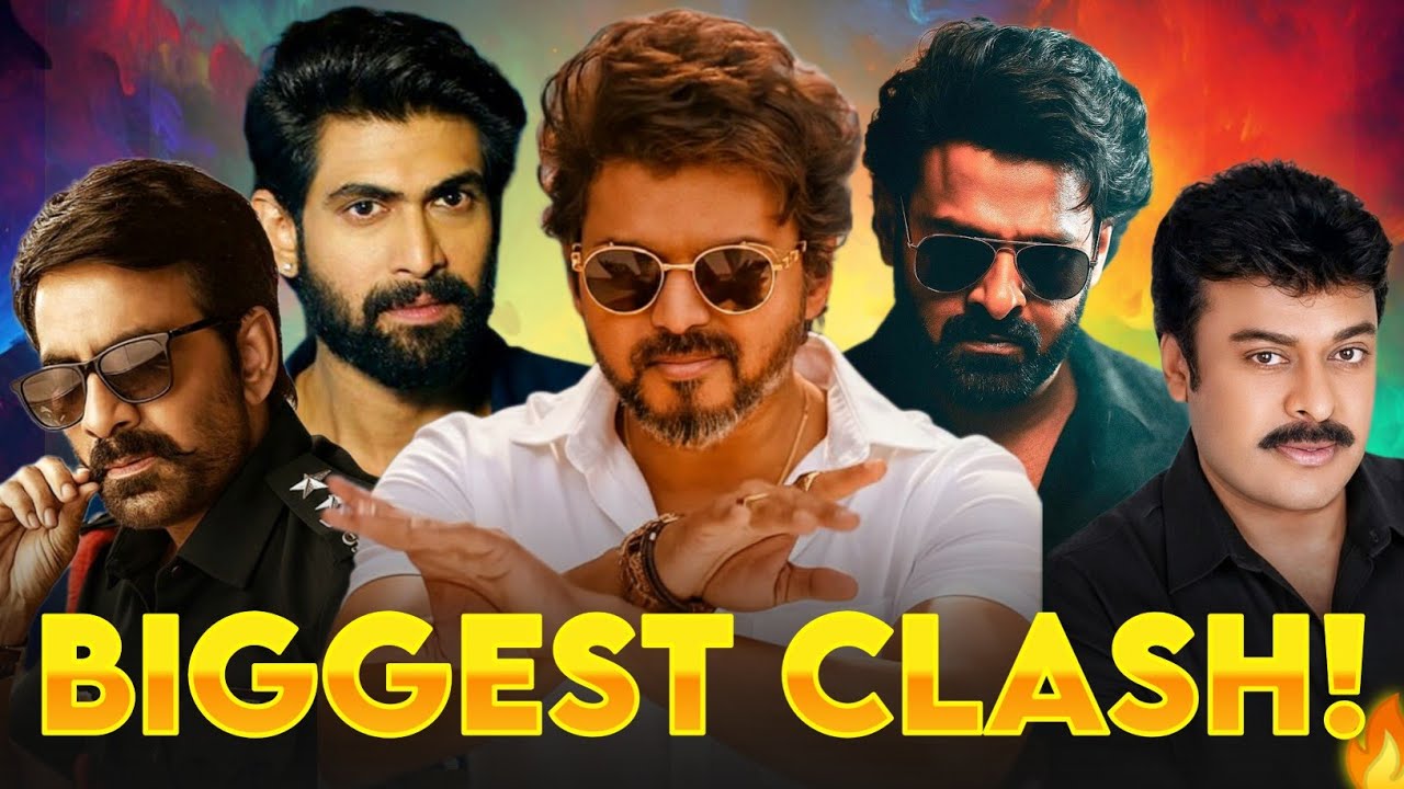 Sankranti 2026: 7-Movie War | Vijay vs Prabhas
