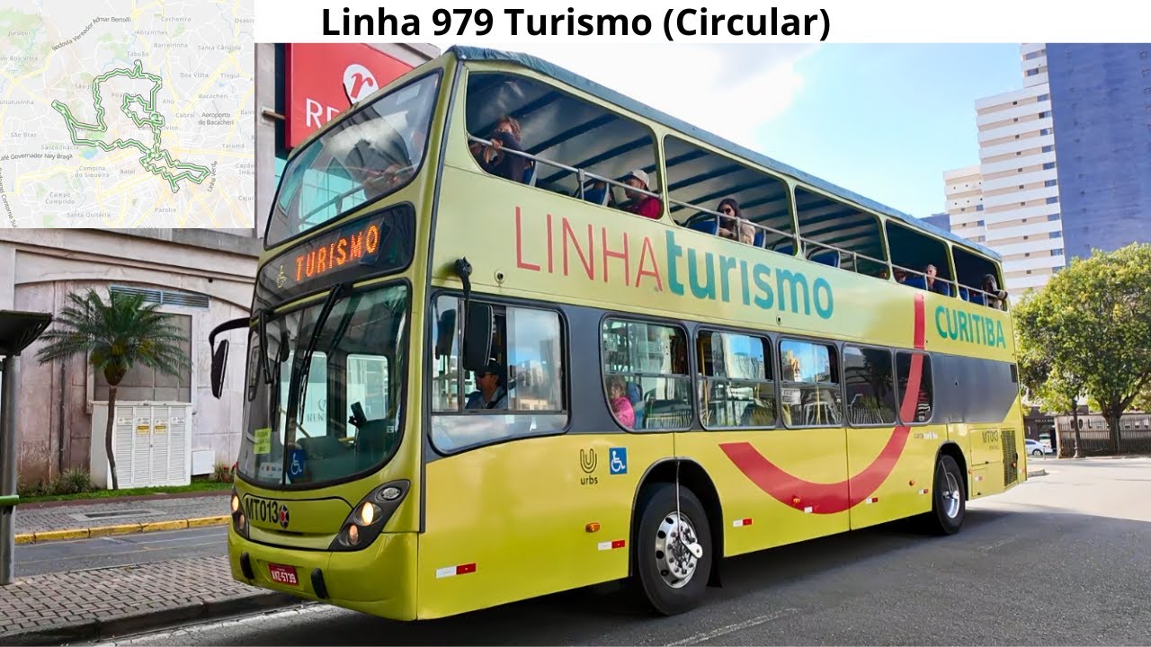 &Ocirc;nibus Curitiba PR Brasil - Linha Turismo 979