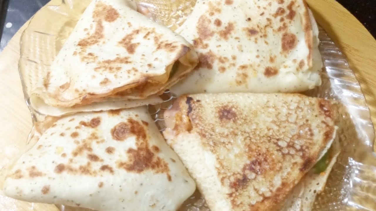 Chicken Creape Sandwich Recipe By Malaika Cooking Channel. 