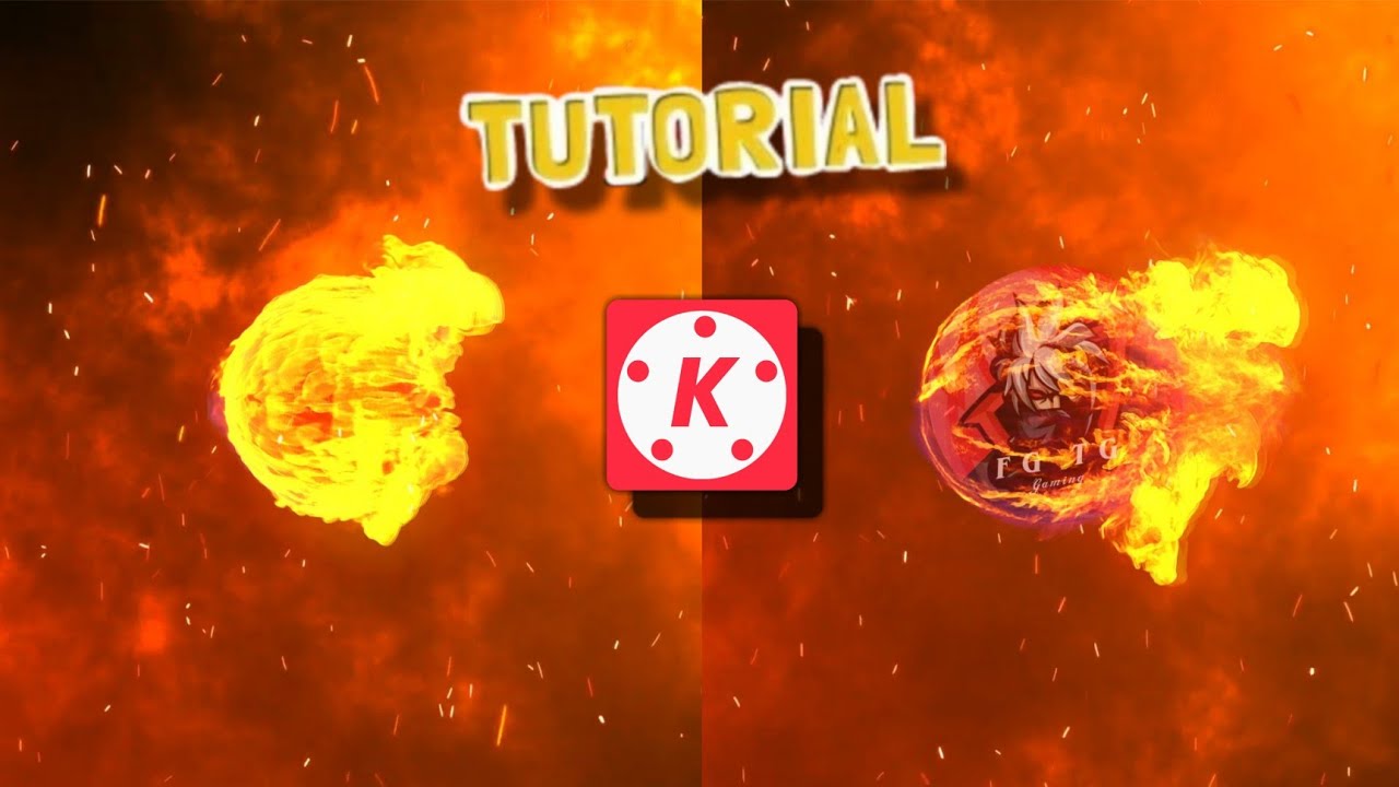 How To Make YouTube fire Logo Intro | Kinemaster Edit in Tamil