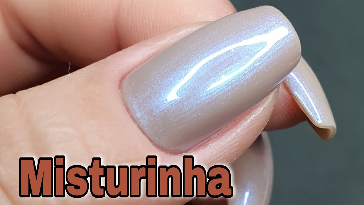 Misturinha de Esmaltes | Passo a Passo | Naty Scalada