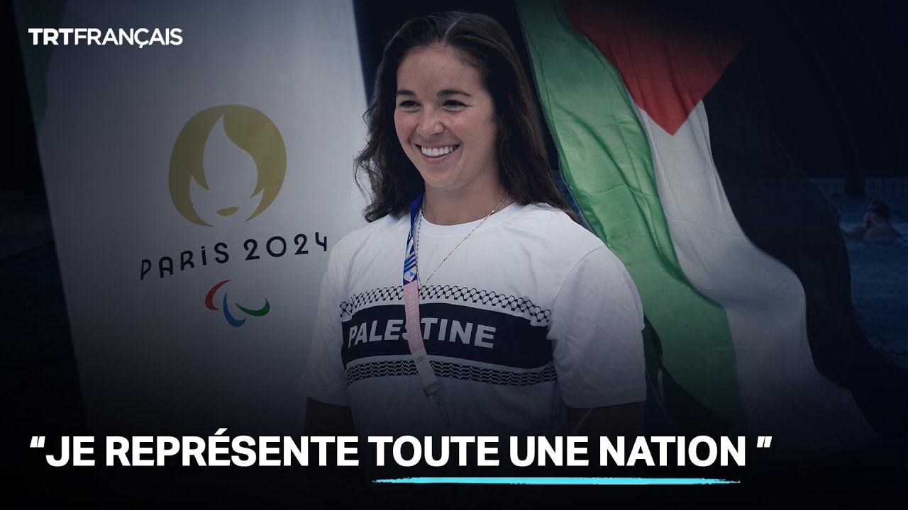 Le porte-drapeau de la délégation palestinienne aux JO se confie à TRT Français