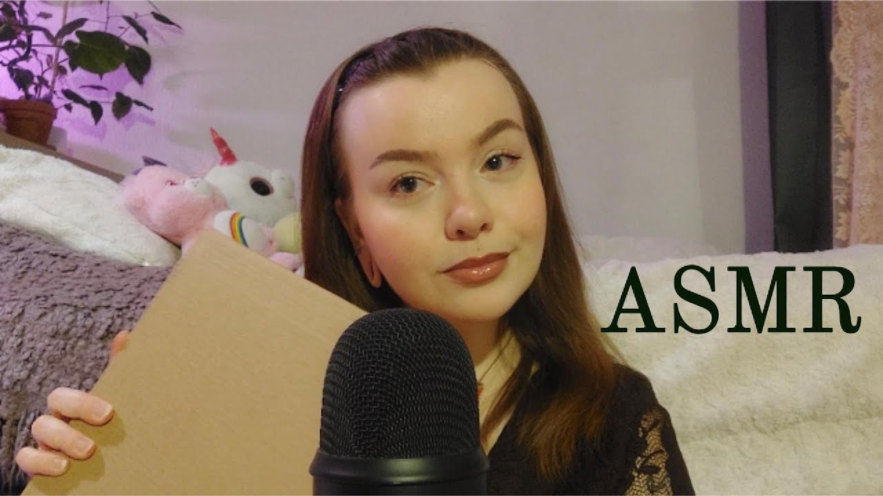 ASMR Suomi - Paketin avaus video🎧📚