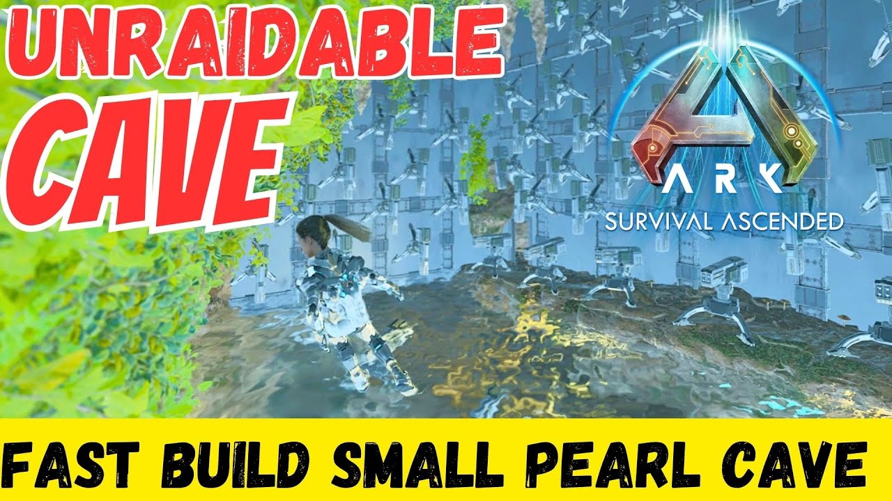 underwater cave for solo or duo players/ARK SURVIVAL ASCENDED/ASA