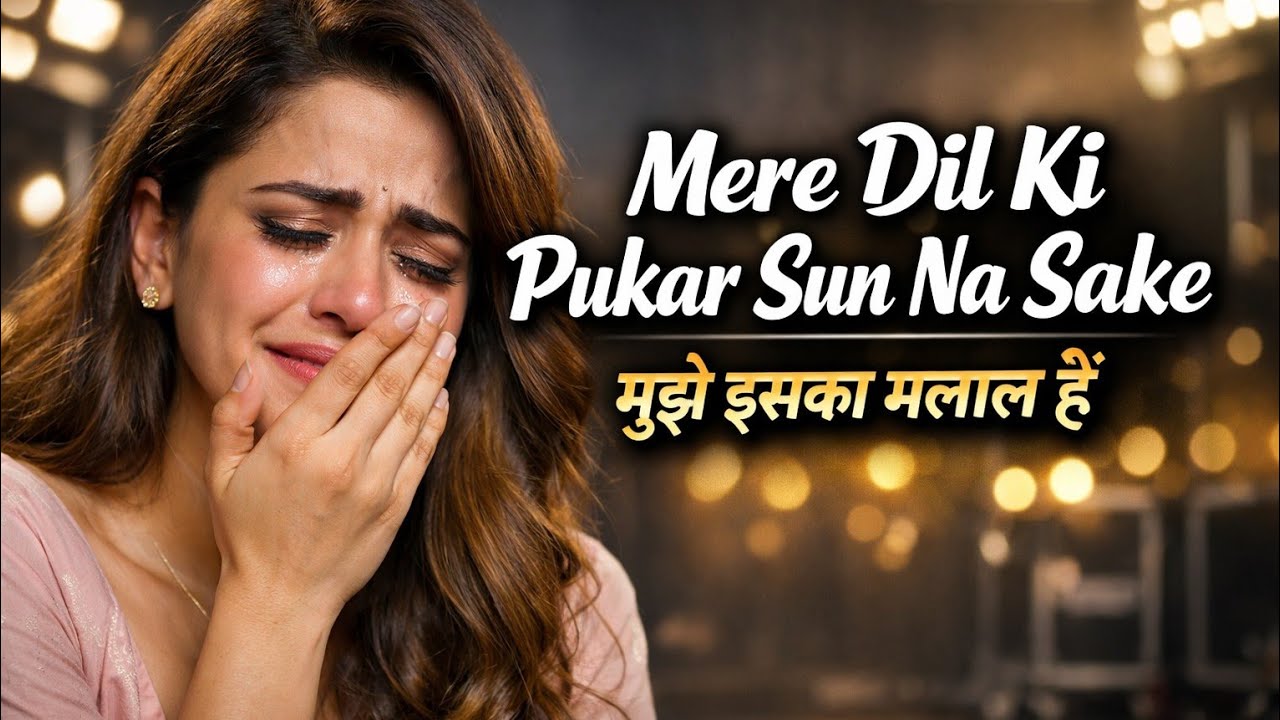 🥺Mujhe Iska Malal Hai 💔 | Mere Dil Ki Pukar | Very Emotional Hindi Sad Song | Lofi Mix |sad song 