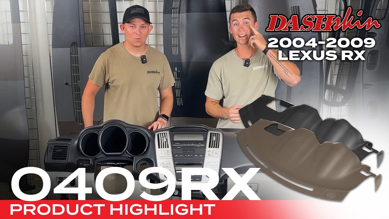 0409RX  | 2004-2009 LEXUS RX DashSkin™ | Product Highlights