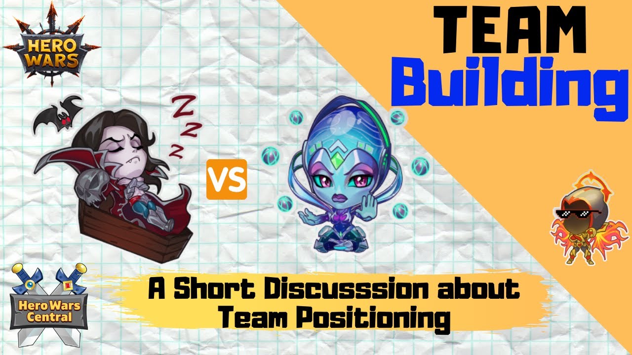 Hero Wars | Dorian vs Nebula, a Short Discussion on Team Position