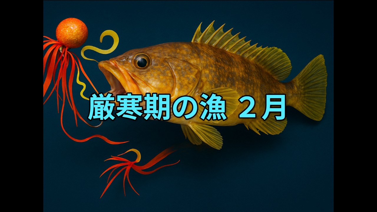 厳寒期の漁 ２月