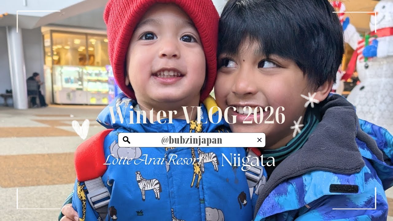 Lotte Arai Resort Winter 2026 Day 123 Choco Bubz Family VLOG❄️