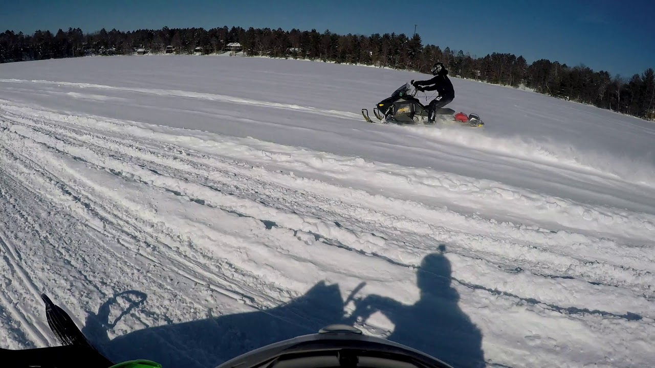 snowmobiling in Wisconsin Minocqua 2019