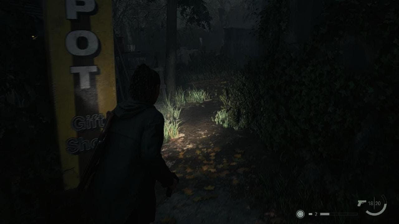 Alan Wake 2 Ps5 slim gameplay 