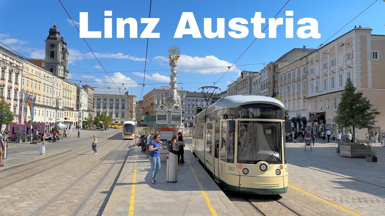 Linz Austria, Visiting Linz in June 4K UHD