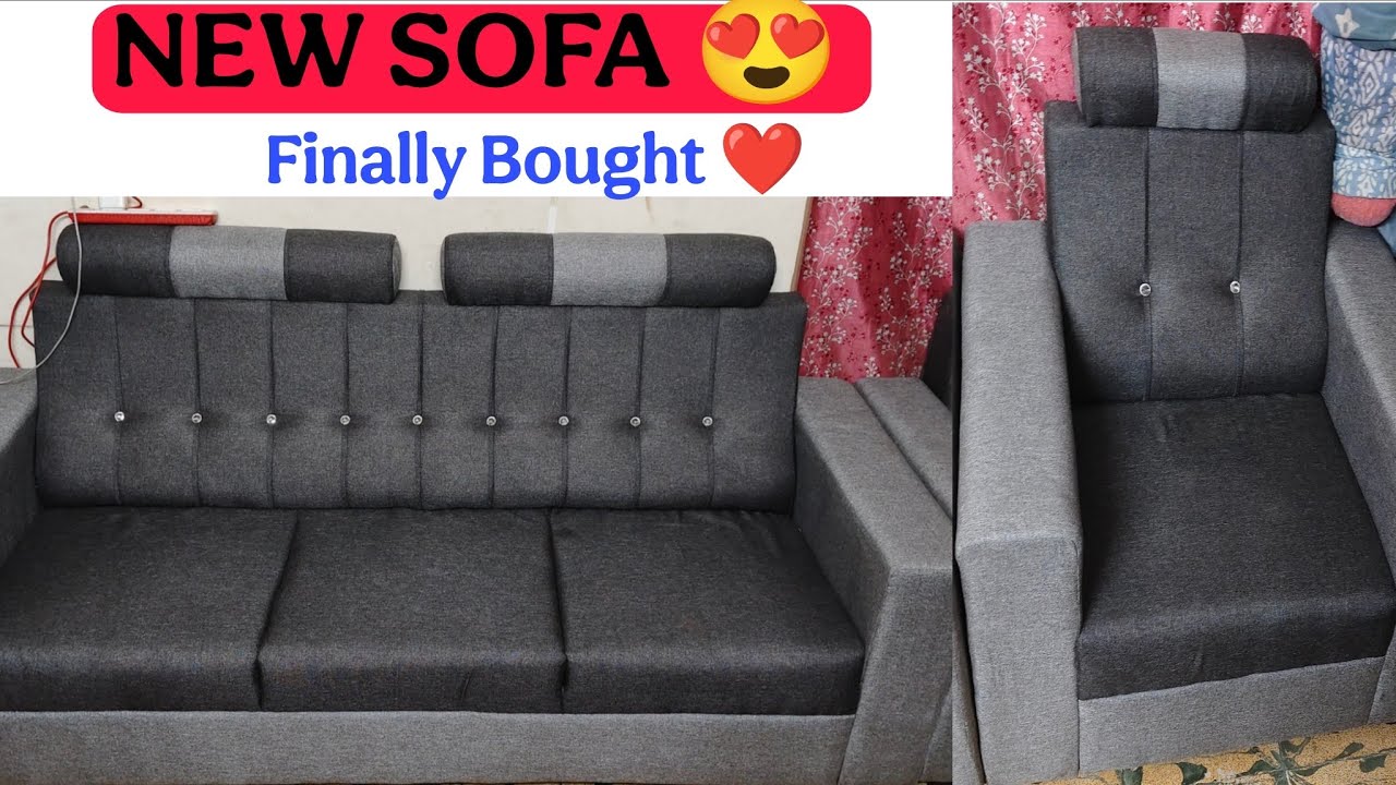 మా ఇంటికి కొత్త సోఫా 🏡 |2+3 Sofa Set |Unboxing + Review ✨