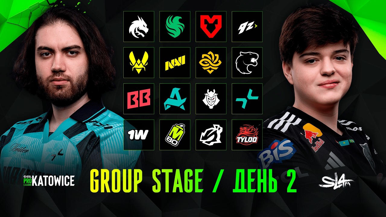 (RU) Spirit vs PARIVISION | BO3 | ESL Pro League Season 24 Group Stage | Day 2