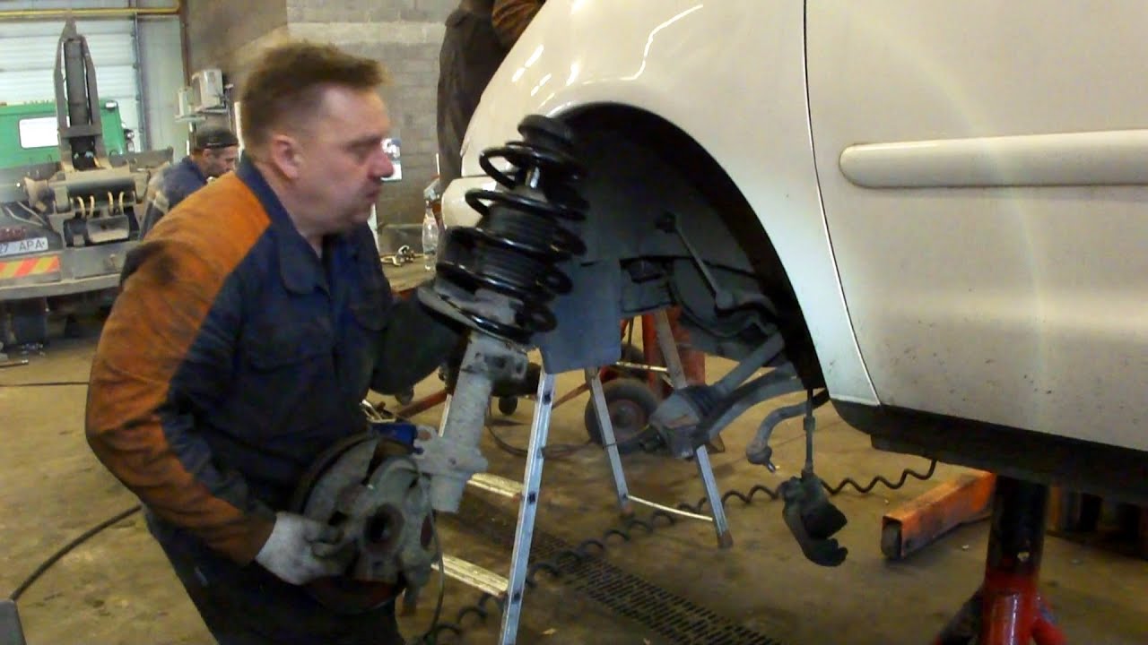 Замена пружины VW Saharan How-To Replace Your Coil Springs