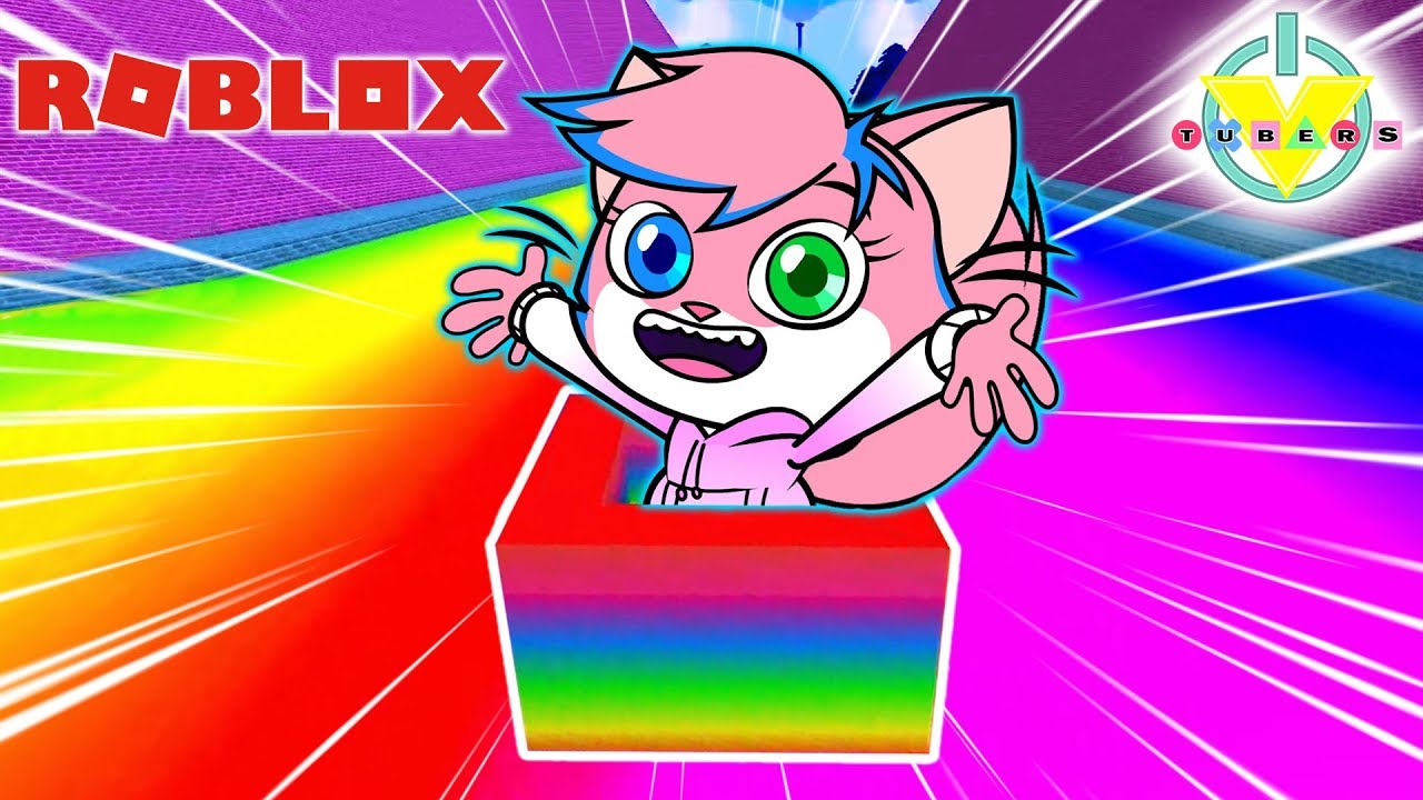 ROBLOX Slide Down 999,999,999 Miles on a Rainbow! Let's Play with Alpha Lexa