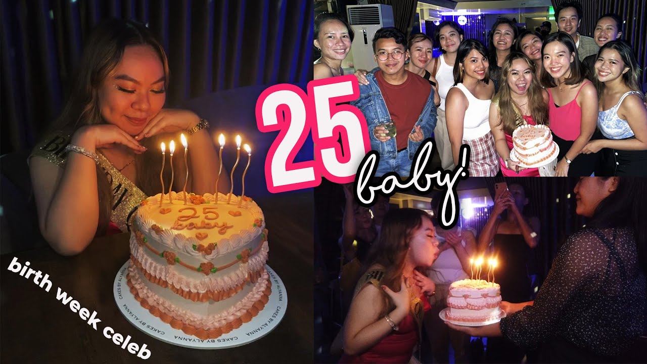 MY 25TH BIRTHDAY VLOG! | celebrate my birth week with me (Pixel Lab Studio, The Studio Dance Club)