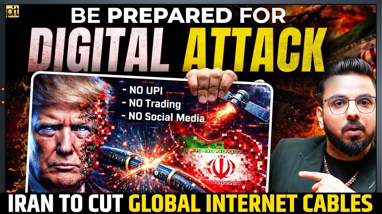 Be Prepared for Digital Attack ⚠️ | Iran 🇮🇷 Threat to Global Internet Cables Explained