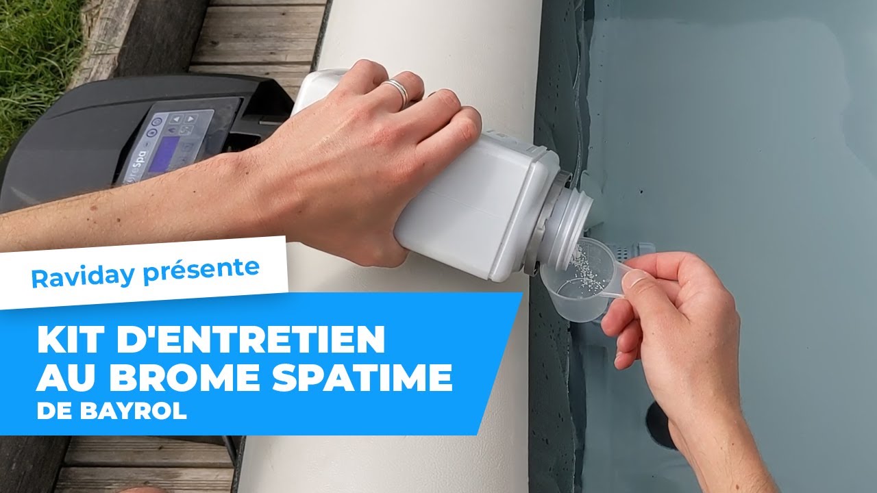 Kit d'entretien au Brome SpaTime de Bayrol