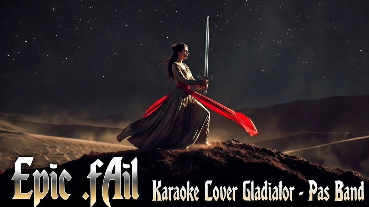 Gladiator - Pas Band [Karaoke Cover Versi Epic .fAil]