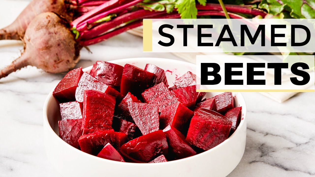 HOW TO COOK BEETS | easy steamed beets (perfect for meal prep!)