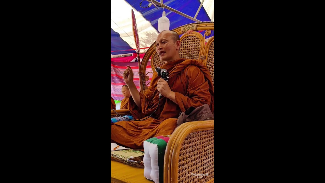 แสดงธรรม กิจนิมนต์ บุญแจกข้าวบ้านหนองฮู อ.จตุรพักตรพิมาน จ.ร้อยเอ็ด โดยพระอาจารย์ยุทธไกร จันทสุวัณโณ