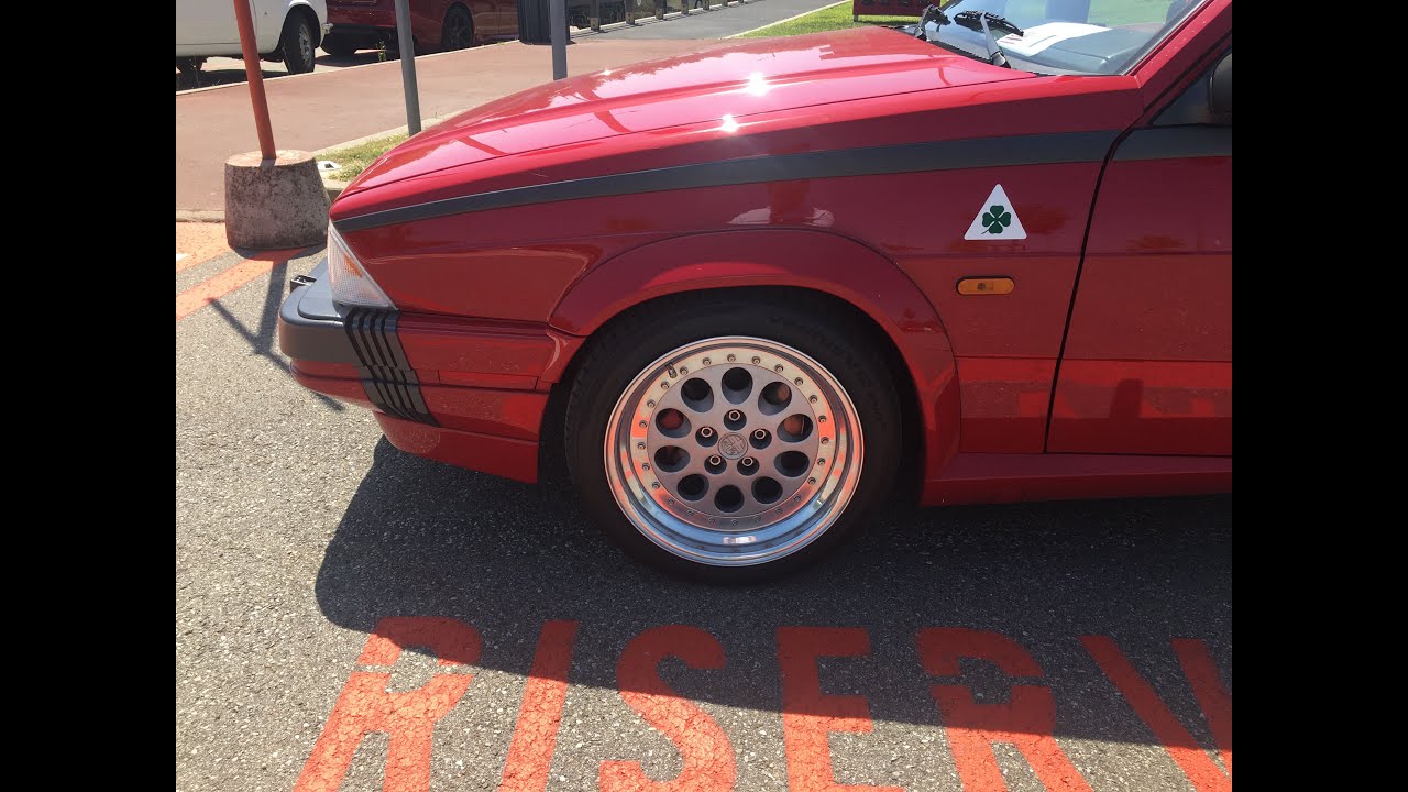 ALFA ROMEO 365 Alfa Romeo 75 3.0 V6 AMERICA QUADRIFOGLIO VERDE