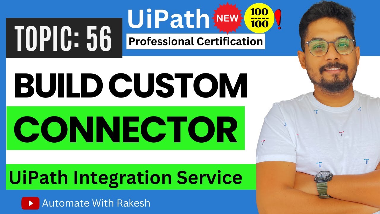 Создание собственного коннектора: конструктор коннекторов UiPath Integration Service