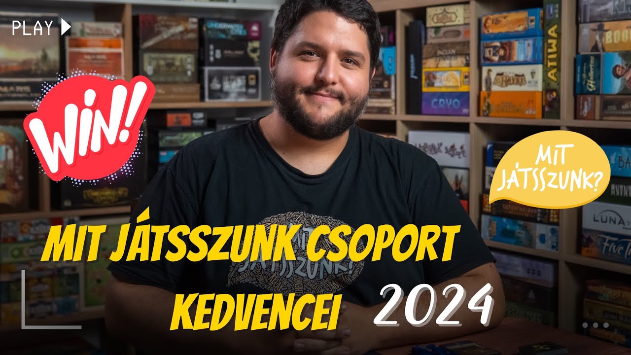 A Mit Játsszunk Csoport Kedvencei 2024
