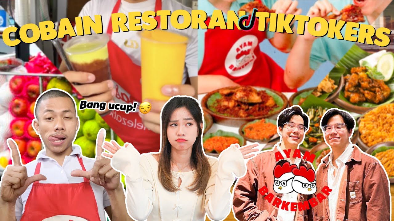 COBAIN RESTORAN TIKTOKERS! 🥳