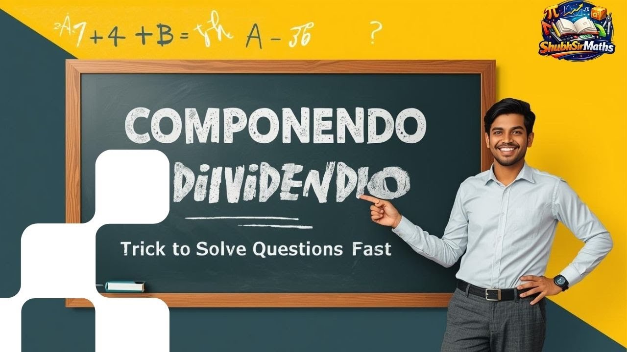 Componendo Dividendo Trick Made Easy 😮 | Class 10 Maths | Shubhanshu Sir