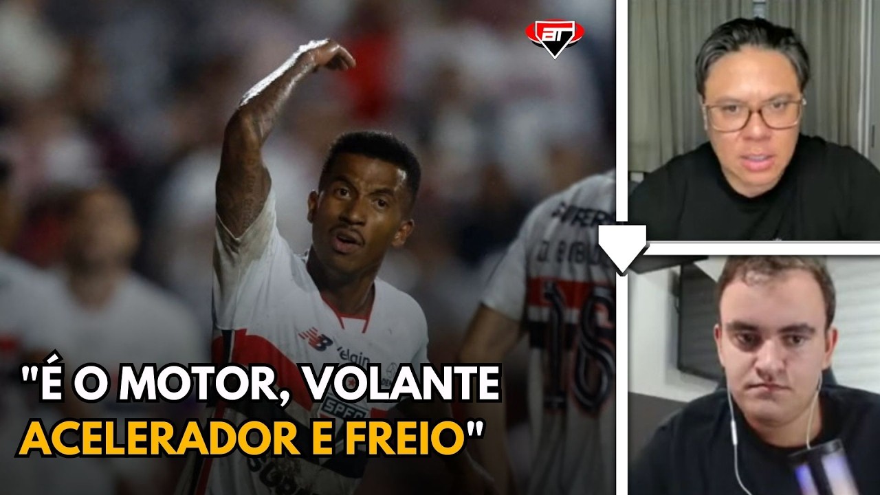 SÃO PAULO: 'ESSE CARA É ESPETACULAR!', RENAN RASGA ELOGIOS A MARCOS ANTÔNIO