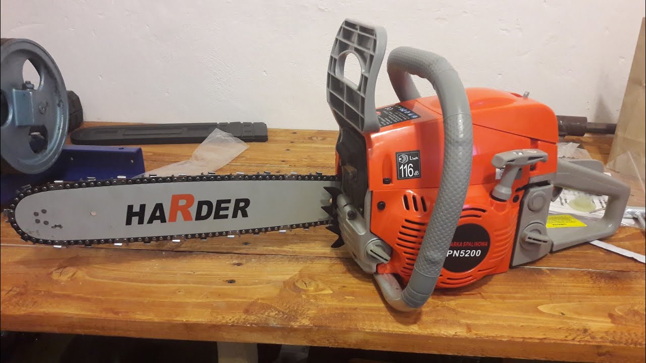 Piła spalinowa z marketu Harder PN5200 Warto kupić ? Wuber Magnum eurotec cata