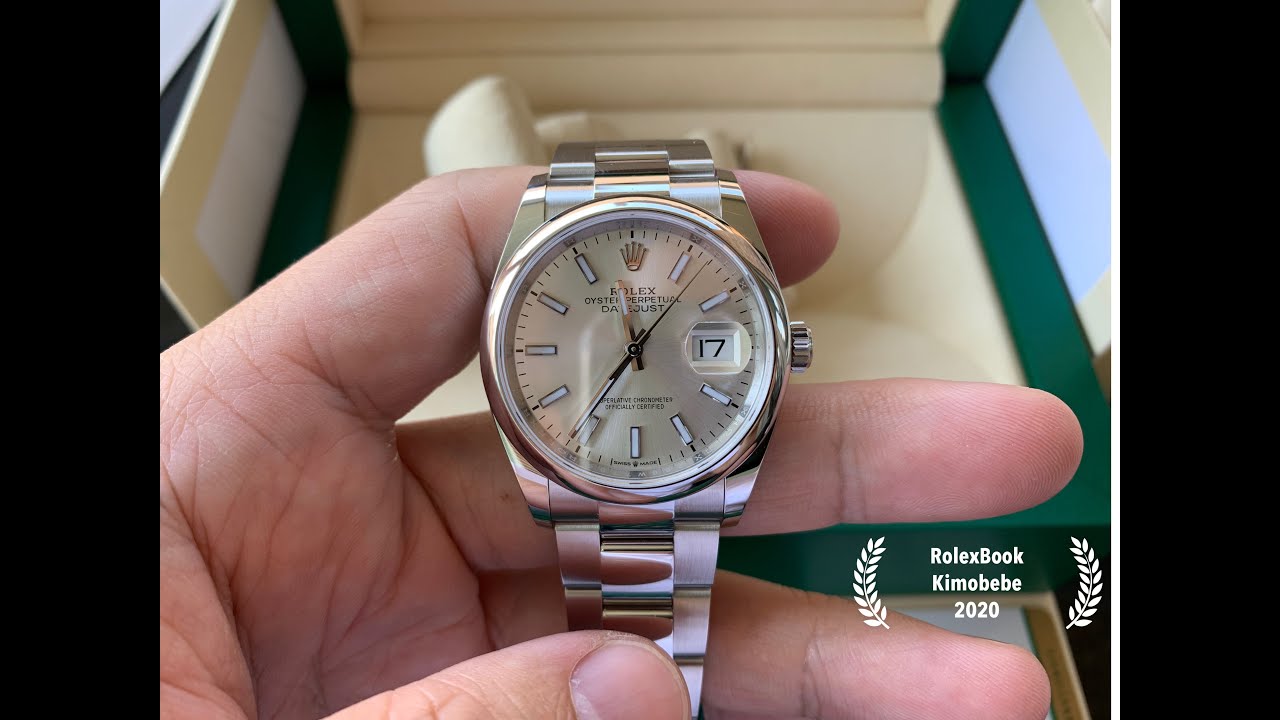 Rolex Datejust 126200 Unboxing 2020