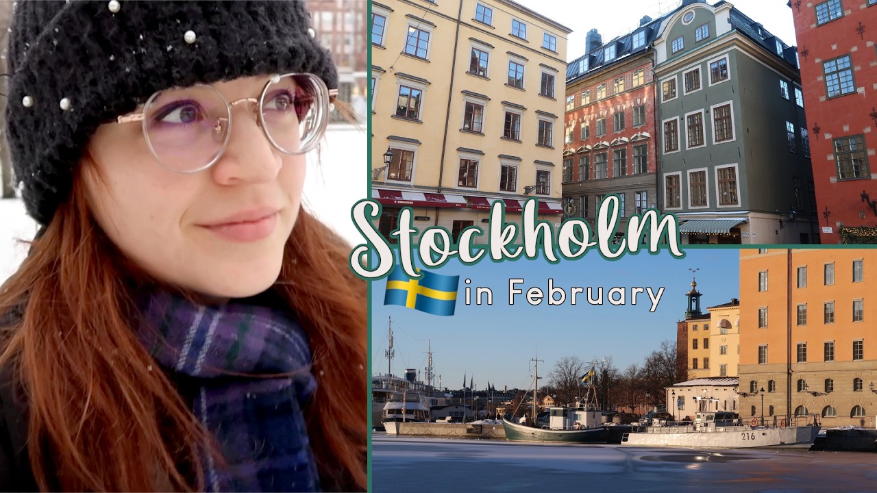 STOCKHOLM 🇸🇪 Medieval Old Town, Viking Exhibition, Snowy Streets, & All the Swedish Pastries!