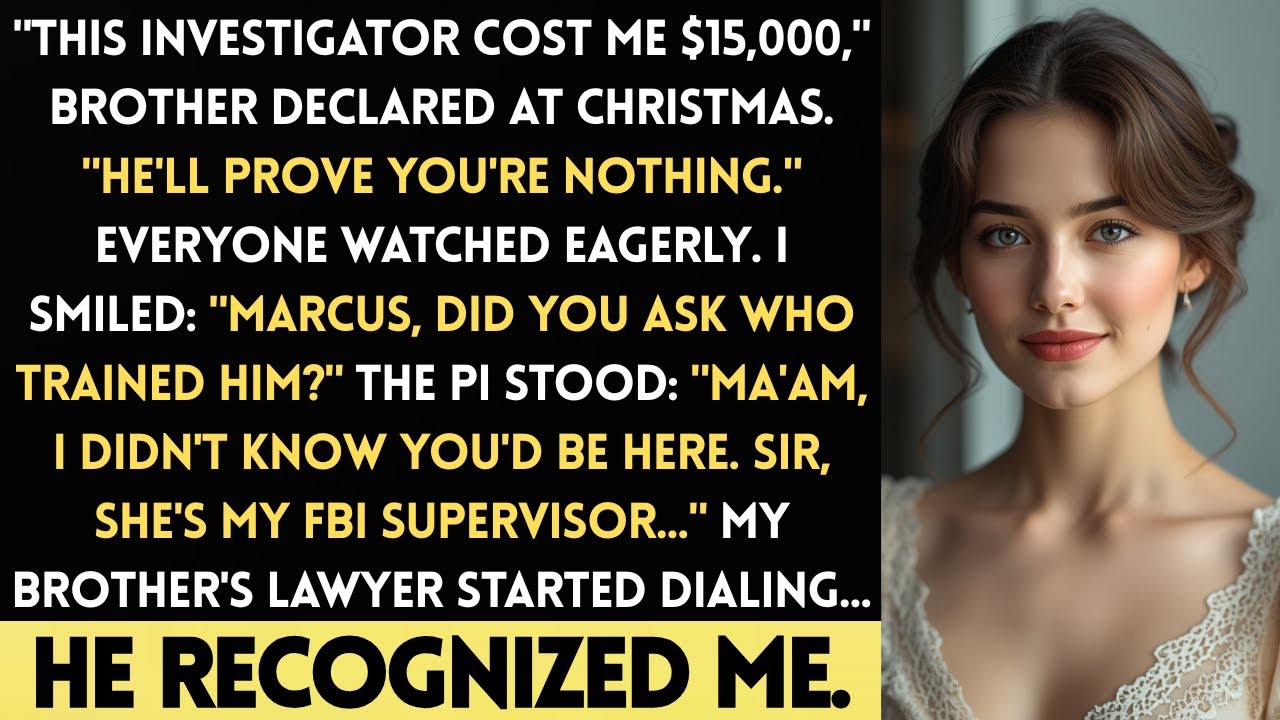 Brother Paid $15K To Prove I'm A Fraud — I'm The FBI Consultant Who Trained His PI