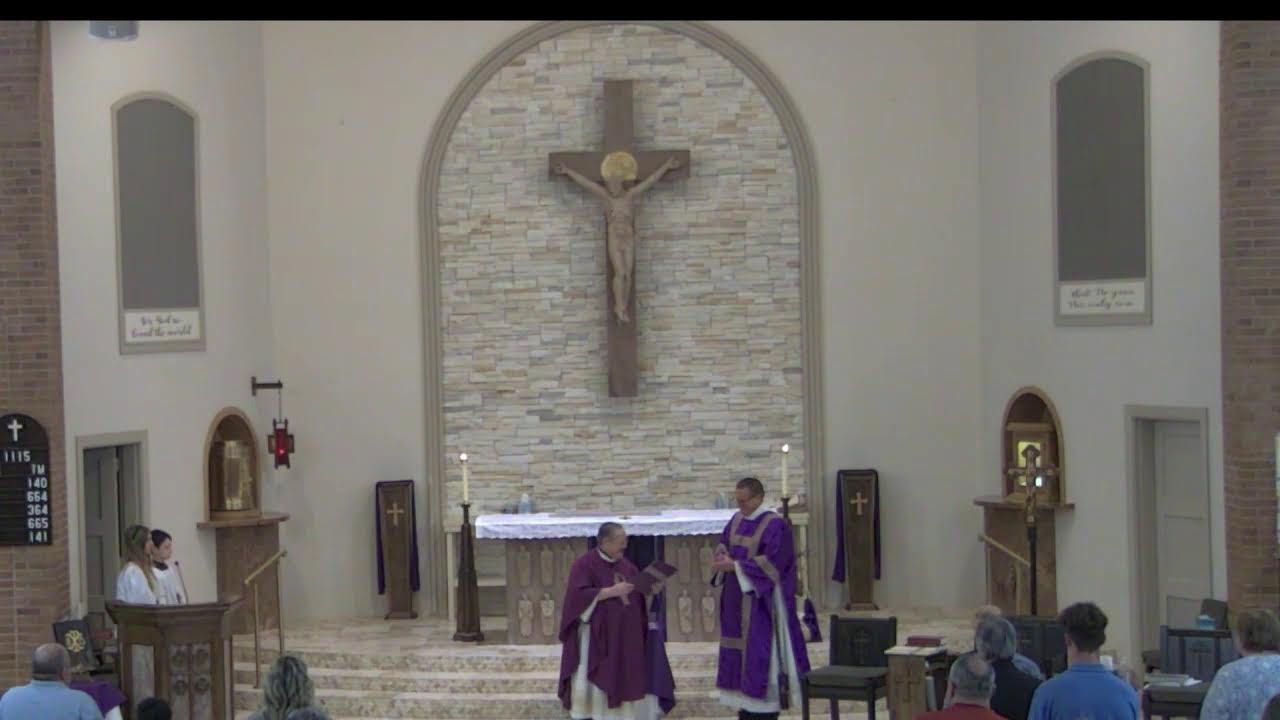 Ash Wednesday  Mass, February 18, 2026  6:30 PM