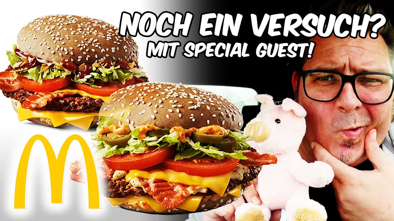 McDONALDS VERSUCHT ES MAL WIEDER! BIG TASTY Bacon BBQ & CHILI CHEESE im TEST | STAY HUNGRY EDITION